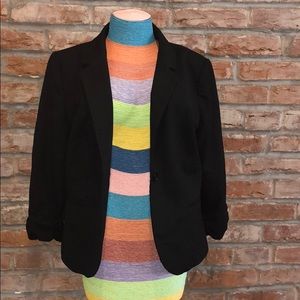 3/4 sleeve blazer